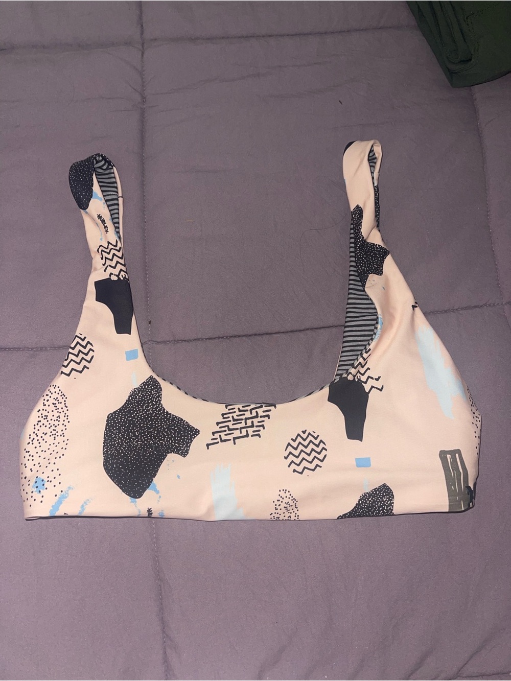 Hurley reversible swim top